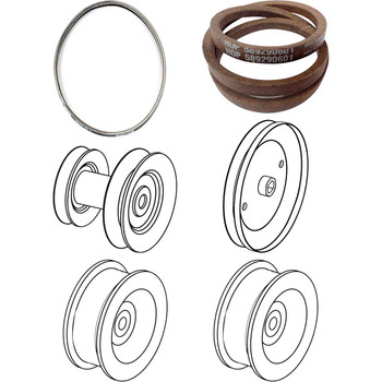 Husqvarna Pulleys And Belts For ST 424T Snow Blower