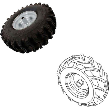 Husqvarna Wheel Assembly For DRT900H Snow Blower