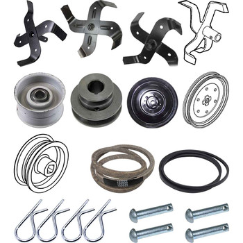Husqvarna Pulleys & Belts And Tine Maintenance For TF 224 Snow Blower