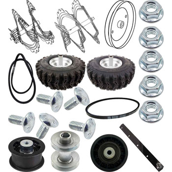 Husqvarna Pulleys & Belts Auger Maintenance With Wheel For ST 324P Snow Blower