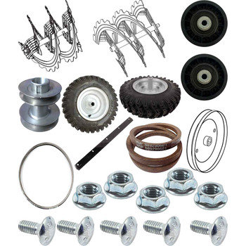 Husqvarna Pulleys & Belts Auger Maintenance With Wheel For ST 430 Snow Blower
