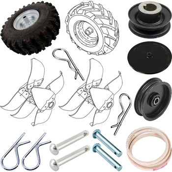 Husqvarna Pulleys & Belts Tine Maintenance With Wheel For DRT900E Snow Blower