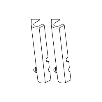 COVER AUGER CABLE OEM (2 Pack) For Husqvarna ST 424 Snow Blower