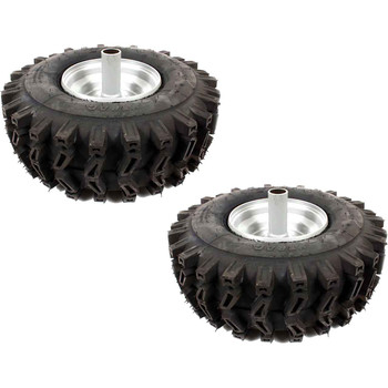 5391HS Husqvarna OEM WHEEL 15X5.0 NPS LH 1.00 417 586710401 (2 Pack)