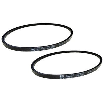 58248HS Low crank impeller belt OEM (2 Pack) For Husqvarna ST 324 Snow Blower
