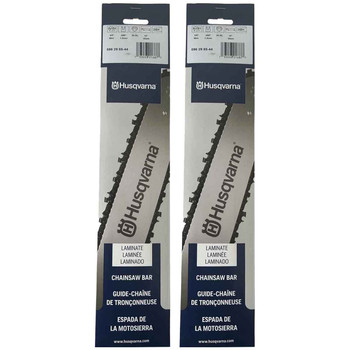 HUSQVARNA Guide Bar  - Laminated ,12"BAR, 44 DRIVE LINKS, .050"GAUGE, 3/8"   - 2 PACK
