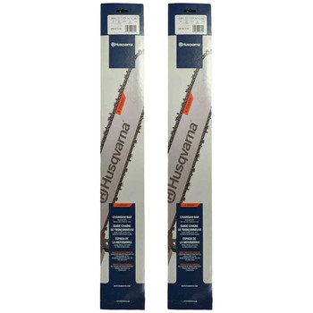 HUSQVARNA Guide Bar  - X -Force XT ,24"BAR, 84 DRIVE LINKS, .050"GAUGE, 3/8" - 2 PACK