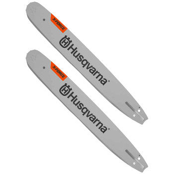 HUSQVARNA Guide Bar  - Laminated ,18"BAR, 68 DRIVE LINKS, .050"GAUGE, 3/8"  - 2 PACK