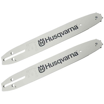HUSQVARNA Guide Bar  - Laminated ,10"BAR, 40 DRIVE LINKS, .050"GAUGE, 3/8"   - 2 PACK