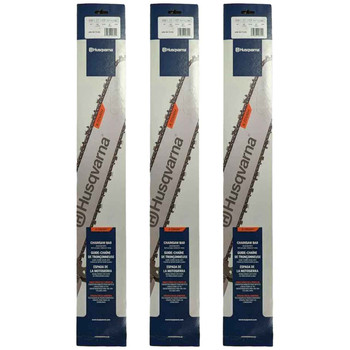 HUSQVARNA Guide Bar  - X -Force XT ,20"BAR, 72 DRIVE LINKS, .050"GAUGE, 3/8"  - 3 PACK