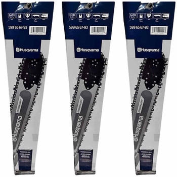 HUSQVARNA Guide Bar  - XT Light ,28"BAR, 93 DRIVE LINKS, .050"GAUGE, 3/8"  - 3 PACK