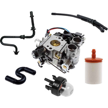 HUSQVARNA 572XP COMPLETE CARBURETOR FUEL FILTER-GROMMET-LINES PRIMER BULB KIT OEM