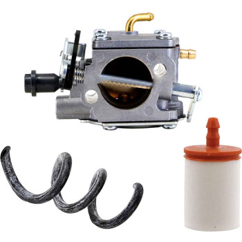 HUSQVARNA 395XP COMPLETE CARBURETOR FUEL FILTER-GROMMET-LINES PRIMER BULB KIT OEM