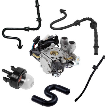 HUSQVARNA 545 COMPLETE CARBURETOR FUEL FILTER-GROMMET-LINES PRIMER BULB KIT OEM