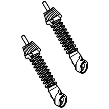 Husqvarna OEM ANTIVIBRATION ELEMENT UPPER SI 538673201 (2 Pack)