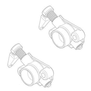 Husqvarna OEM VALVE HOUSING 544214001 (2 Pack)