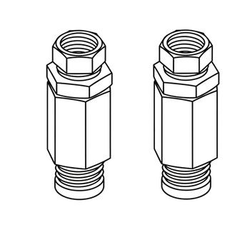 Husqvarna OEM VALVE INLET 579631901 (2 Pack)