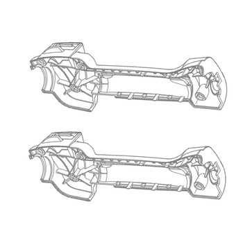 Husqvarna OEM HANDLE 544100202 (2 Pack)