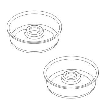 Husqvarna OEM COVER 521655901 (2 Pack)