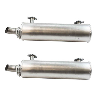 Husqvarna OEM MUFFLER, 29HP KAW FX751V-850V 525750301 (2 Pack)