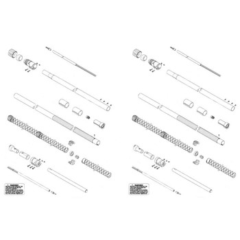 Husqvarna OEM TUBE DRVESHAFT ASSY TELESCOPIC 510097002 (2 Pack)