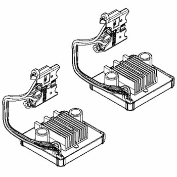 Husqvarna OEM CONTROL UNIT KIT 325ILK MECH 599126501 (2 Pack)