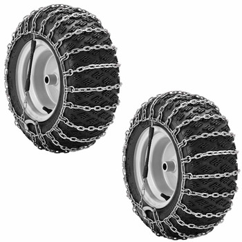 Husqvarna OEM 23" X 10.5" X 12" TIRE CHAINS 954040111 (2 Pack)