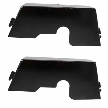 Husqvarna OEM GUARD.LEFT.BELT.42" BLACK 575754502 (2 Pack)