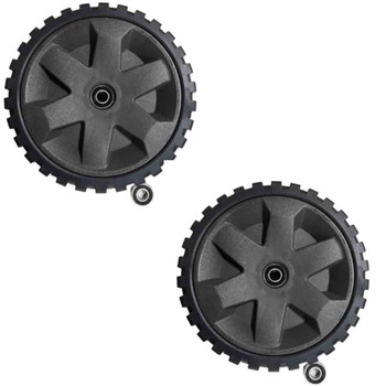 Husqvarna OEM WHEEL ASSY 210, DRIVE 536619601 (2 Pack)