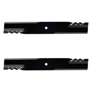 Husqvarna OEM 72" ROUND HOLE HI-LIFT BLADE 525341101 (2 Pack)
