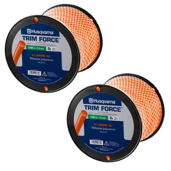 Husqvarna OEM HUS TRIMFORCE ROUND .080X1200' 529337003 (2 Pack)