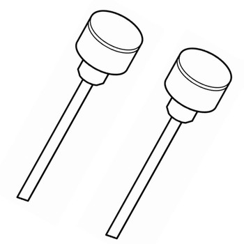 Husqvarna OEM DIPSTICK DPSTK-BREATHER, STEEL 588011701 (2 Pack)