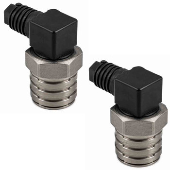 Husqvarna OEM FITTING, 90 DEGREE 539103526 (2 Pack)