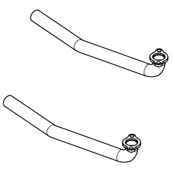 Husqvarna OEM MUFFLER.LH.HEADER.751V 589721001 (2 Pack)