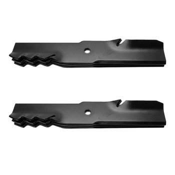 Husqvarna OEM 42" ROUND HOLE GATOR BLADE 539119857 (2 Pack)