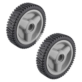 Husqvarna OEM WHEEL 8"X1.75" (GRAY) 532401274 (2 Pack)