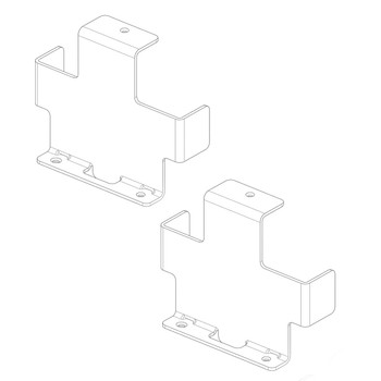 Husqvarna OEM CLAMP.BATTERY.RIZ.BLK MS431 546103401 (2 Pack)