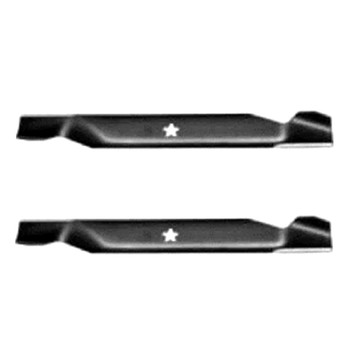 Husqvarna OEM 36" STAR HOLE HI-LIFT BLADE 532138496 (2 Pack)