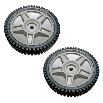 Husqvarna OEM WHEEL.8X1.75.5SPK.RAD.3.GREY 581009202 (2 Pack)