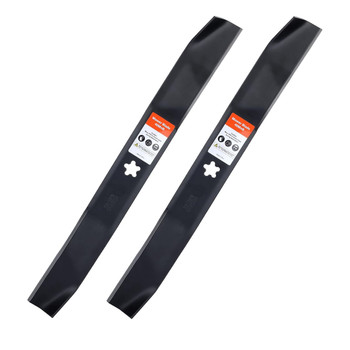 Husqvarna OEM 42" STAR HOLE MULCH BLADE 532134149 (2 Pack)