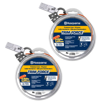 Husqvarna OEM HUS .130X150' TRIMFORCE LINE 639006120 (2 Pack)