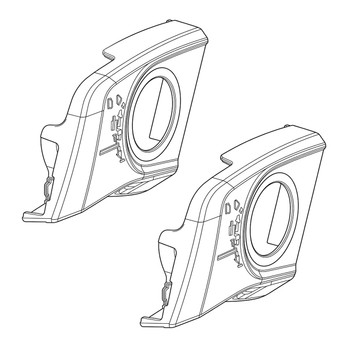 Husqvarna OEM COVER UPPER 595021601 (2 Pack)
