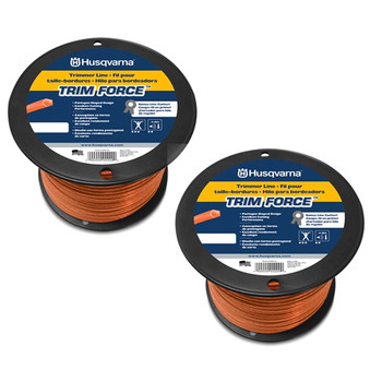 Husqvarna OEM HUS .105X115' TRIMFORCE LINE 639006114 (2 Pack)