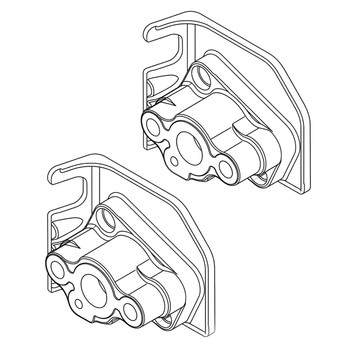 Husqvarna OEM INSULATOR 512359601 (2 Pack)