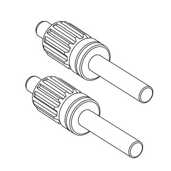 Husqvarna OEM ASSY GEAR PLUNGER 530053764 (2 Pack)
