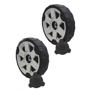 Husqvarna OEM WHEEL ASSY FRONT LE121P / LE22 593736301 (2 Pack)