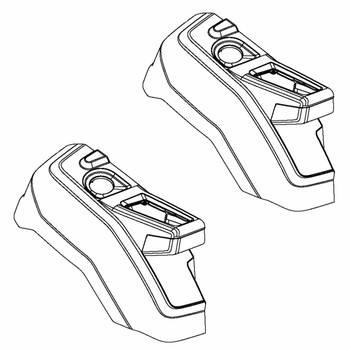 Husqvarna OEM CONSOLE ASSY RH W/IMD 598602606 (2 Pack)