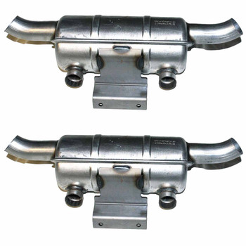 Husqvarna OEM MUFFLER OUTLET DUAL RZ 581726301 (2 Pack)