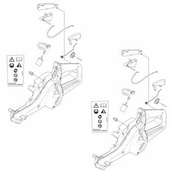 Husqvarna OEM FUEL TANK KIT 540529501 (2 Pack)