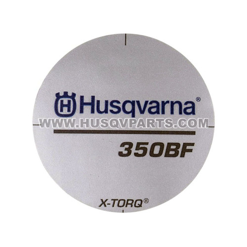 Husqvarna 502844102 - Label Recoil 350bf - Image 1 